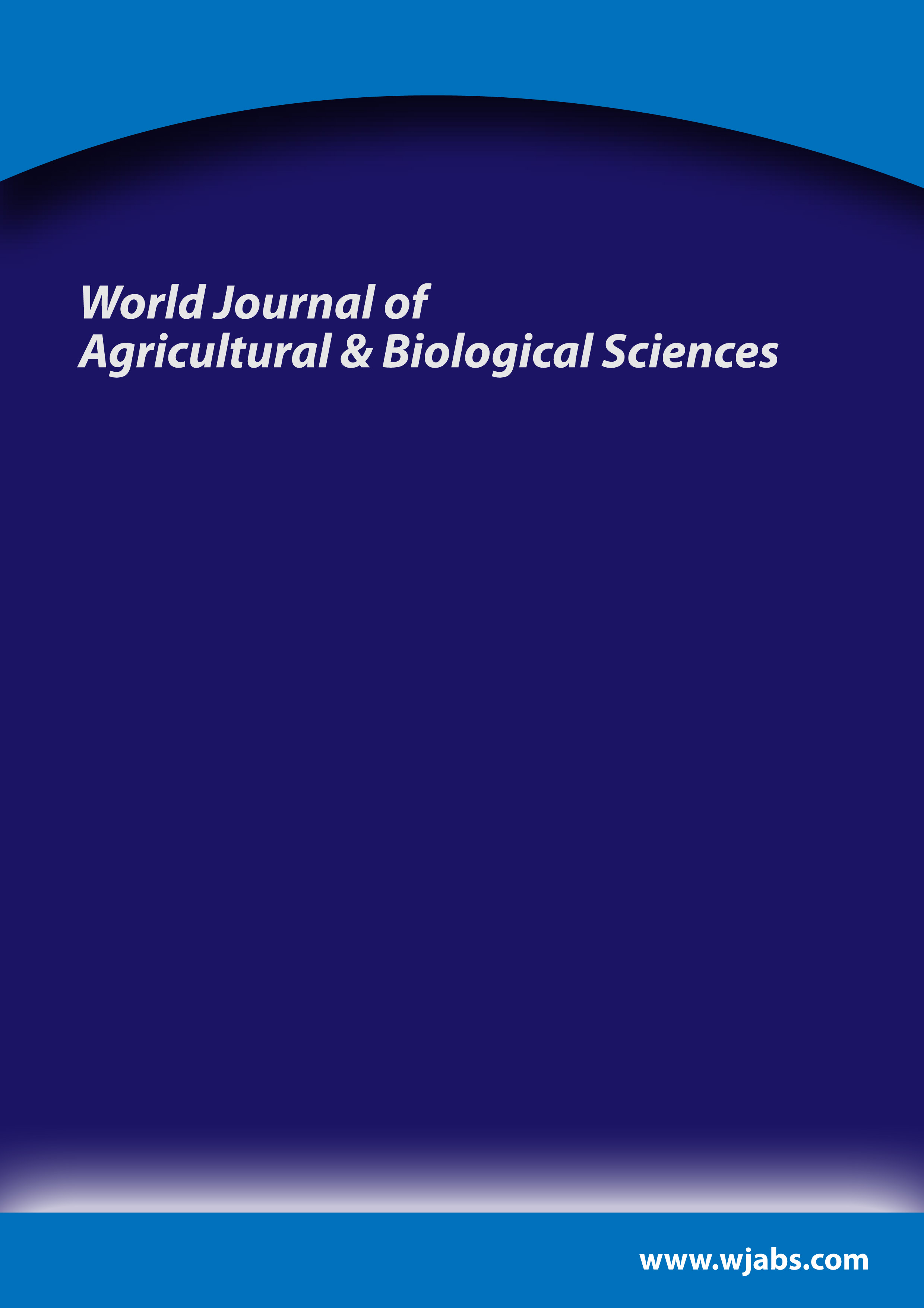 World Journal of Agricultural & Biological Sciences 
